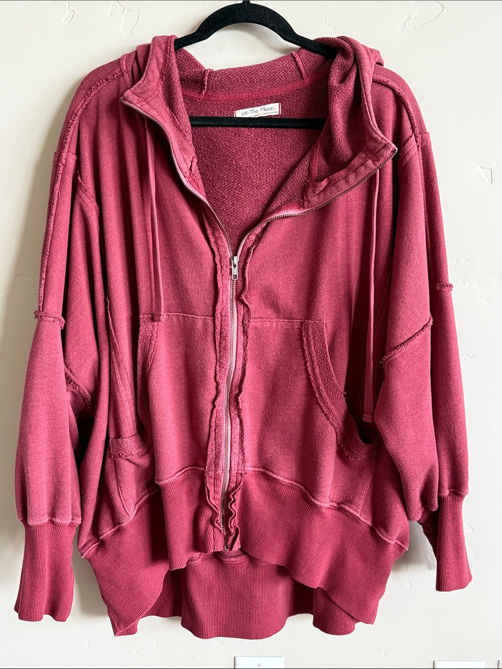 We the Free Camden Hoodie in Aged Red